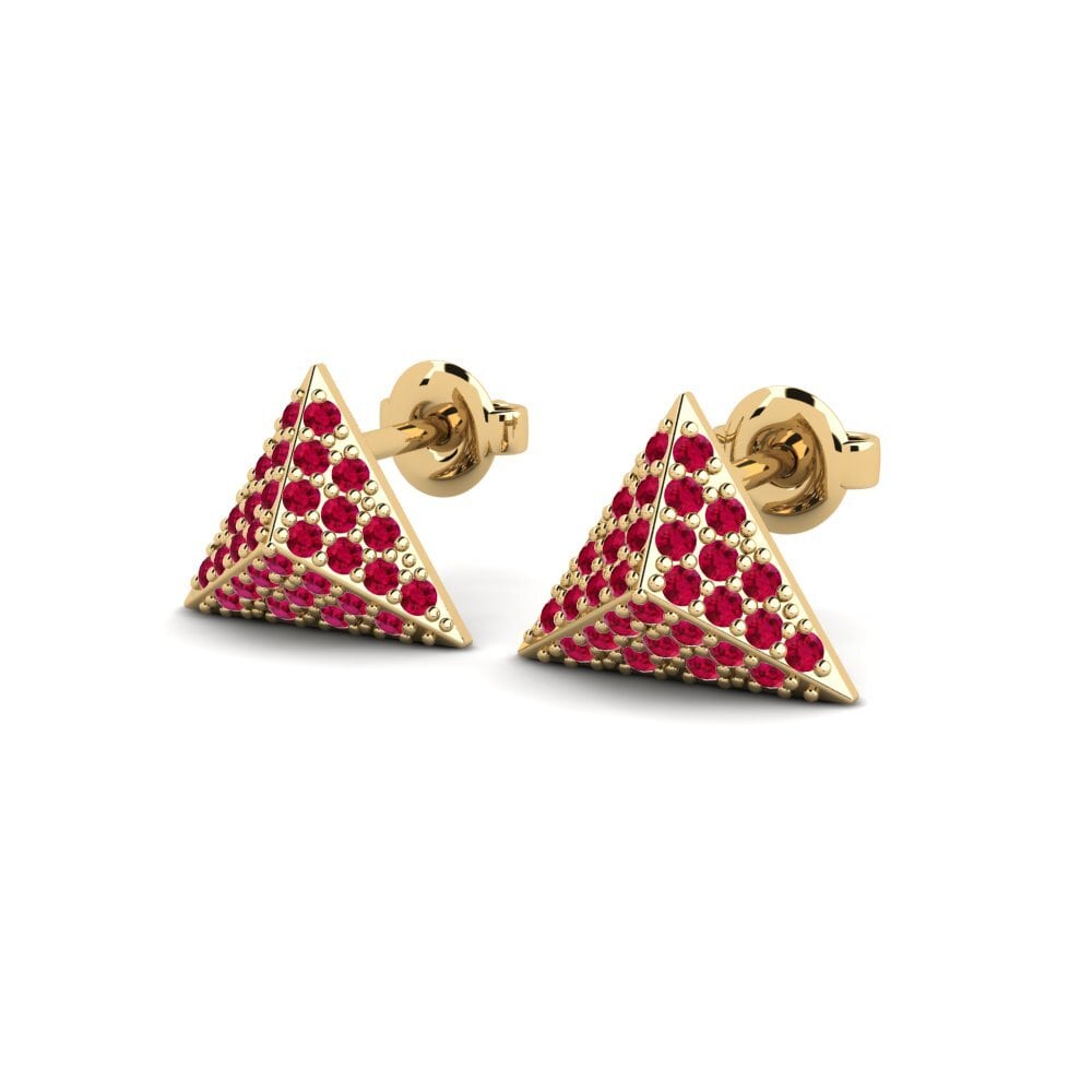 Rubis Boucle d'oreille femme Oceana