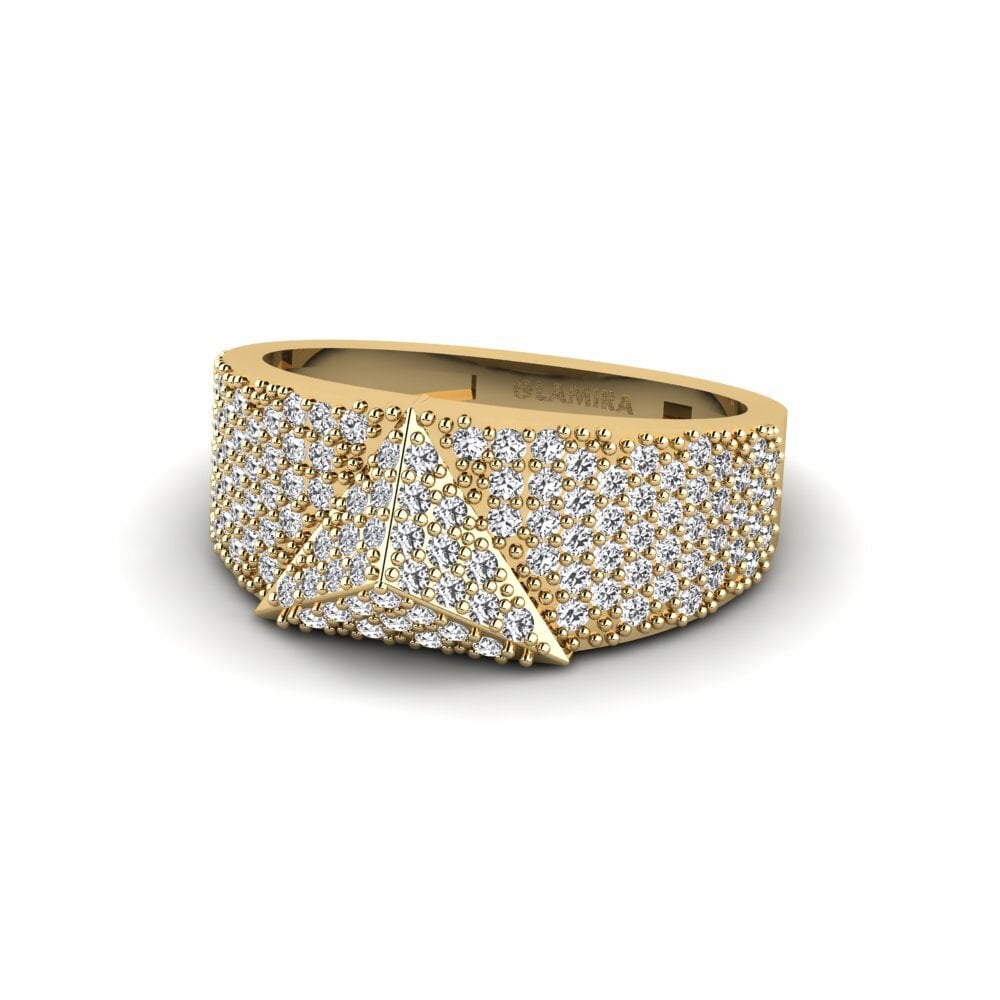Saphir Blanc Bague Penley