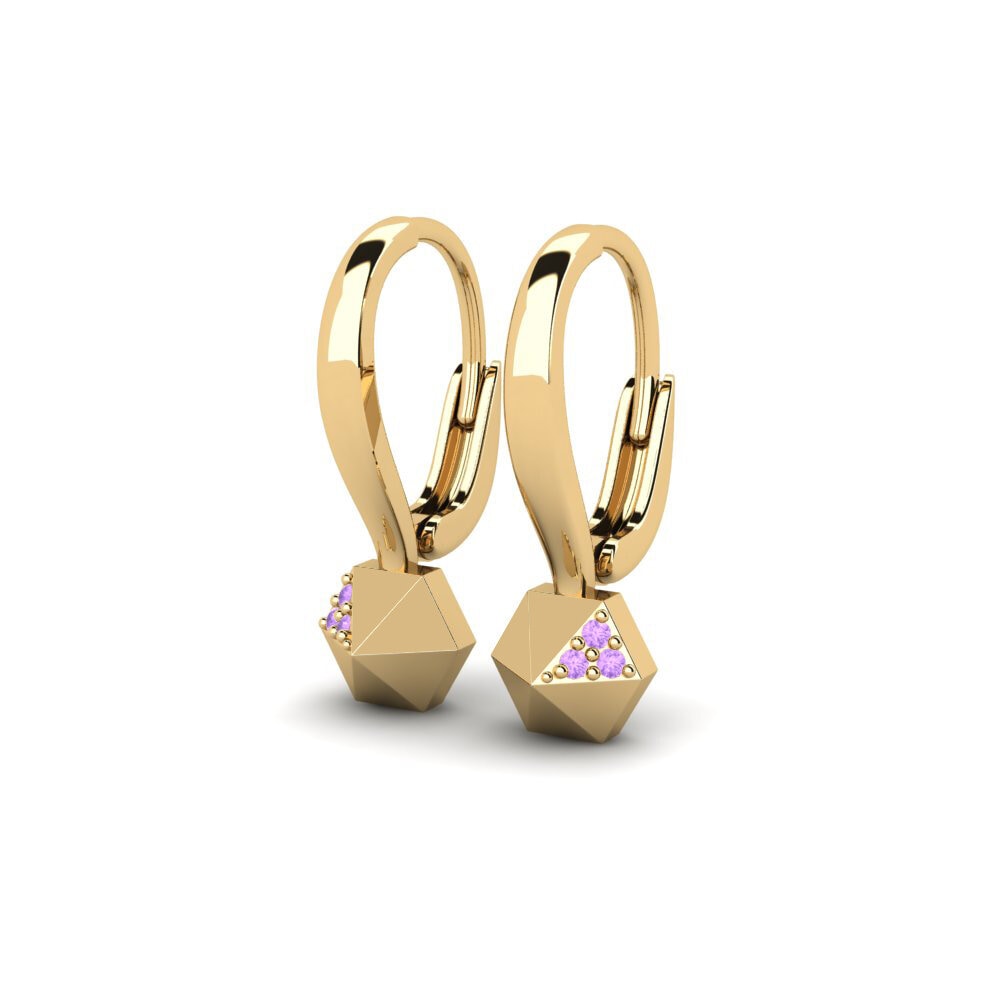 อเมทิสต์ Women's ต่างหู Povezan