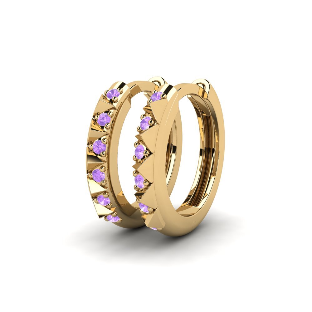 อเมทิสต์ Women's ต่างหู Stoneleigh