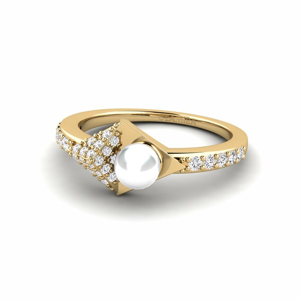 Saphir Blanc Bague Vintners