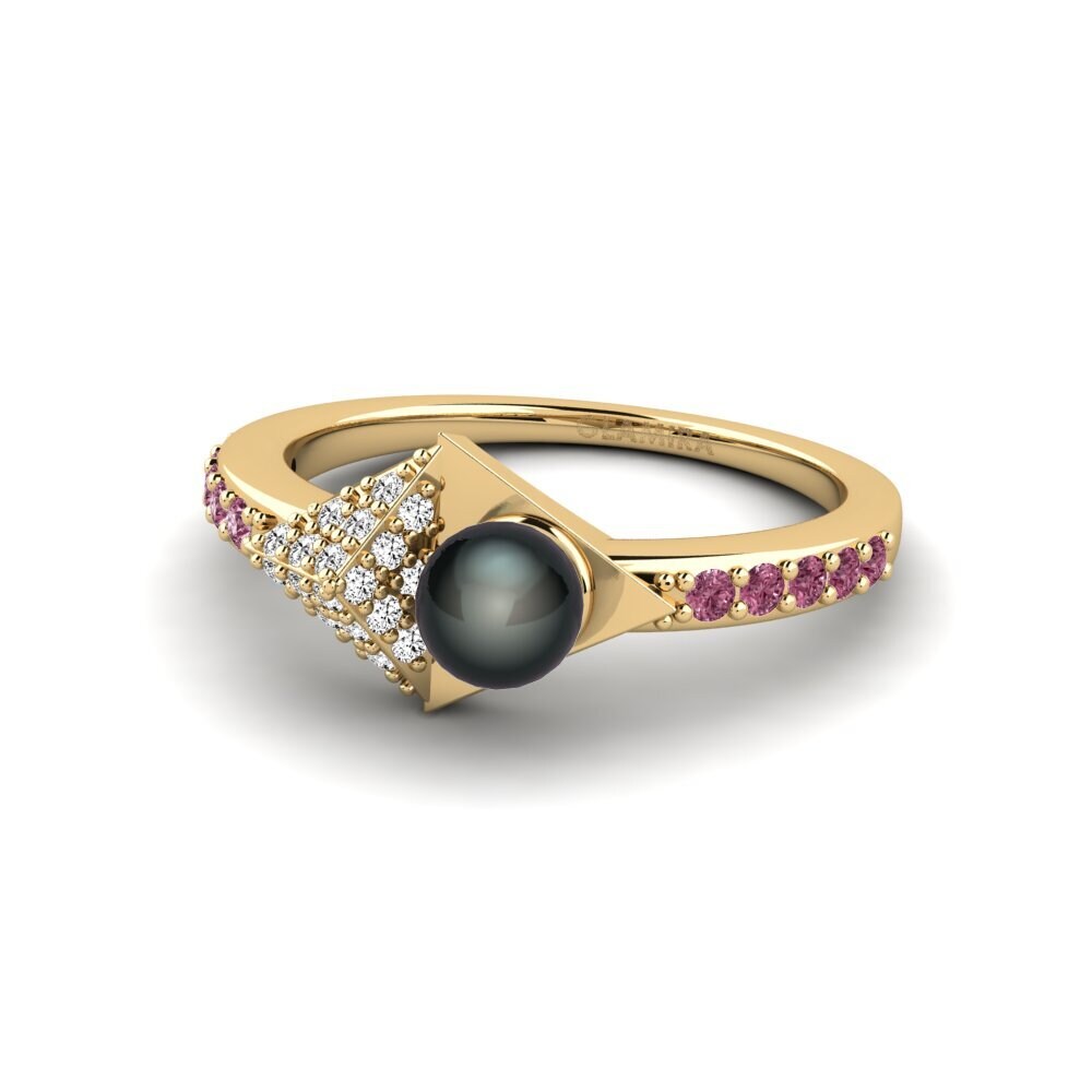 Granate Rhodolite Anillo Vintners