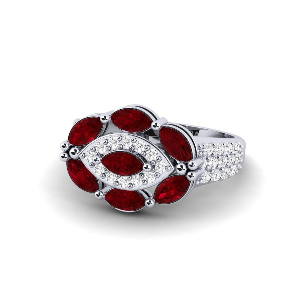 Circonita Roja Anillo Alluvione