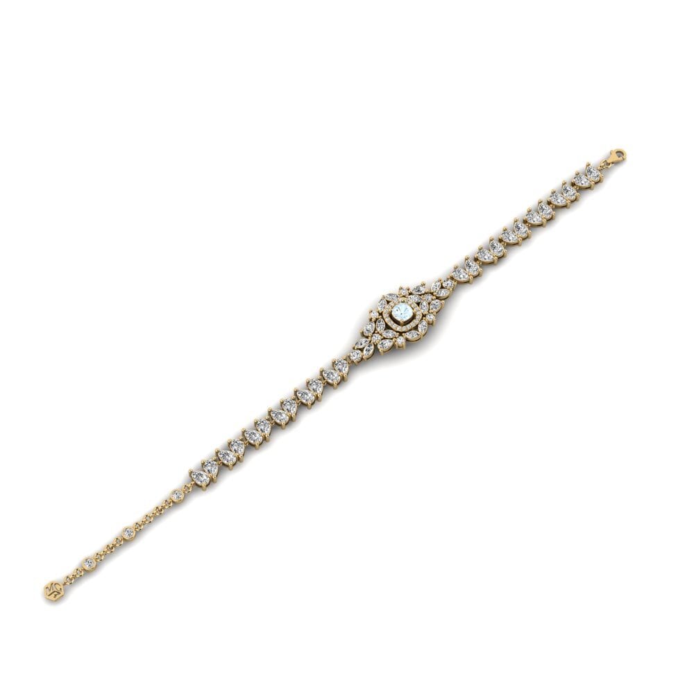 Aguamarina Pulsera de Mujer Alnair