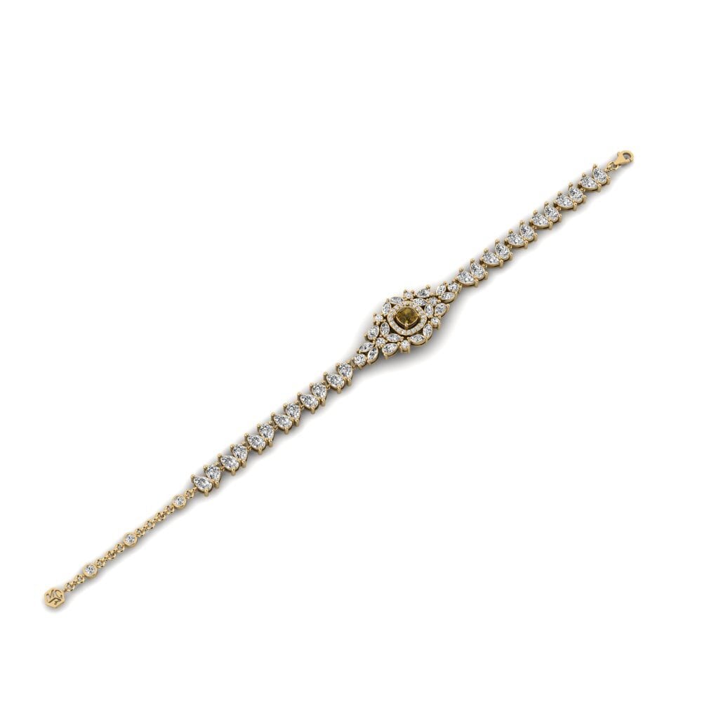Circón Marrón Pulsera de Mujer Alnair