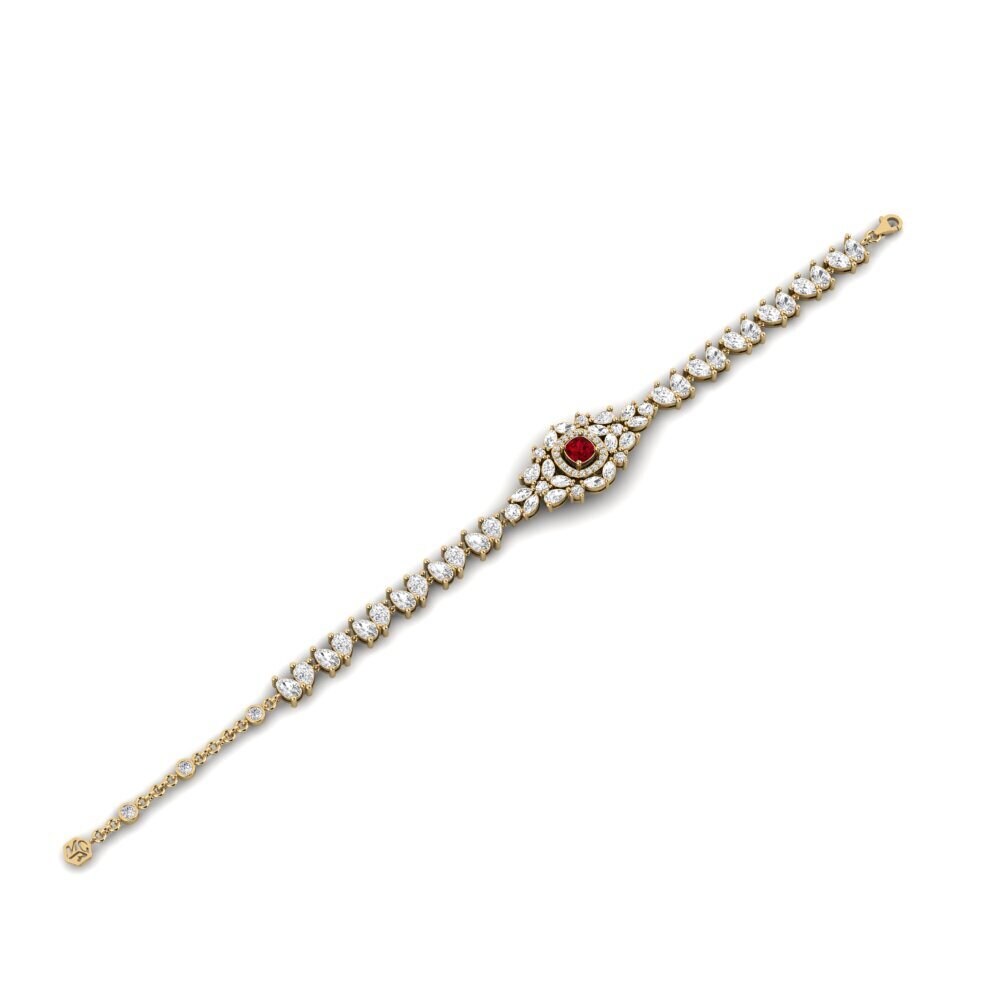 Circonita Roja Pulsera de Mujer Alnair