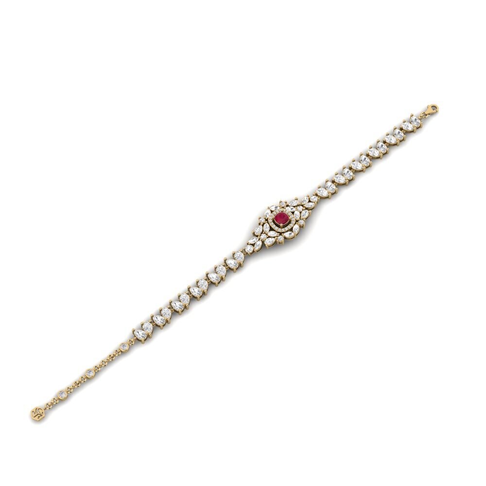 Rubí Pulsera de Mujer Alnair