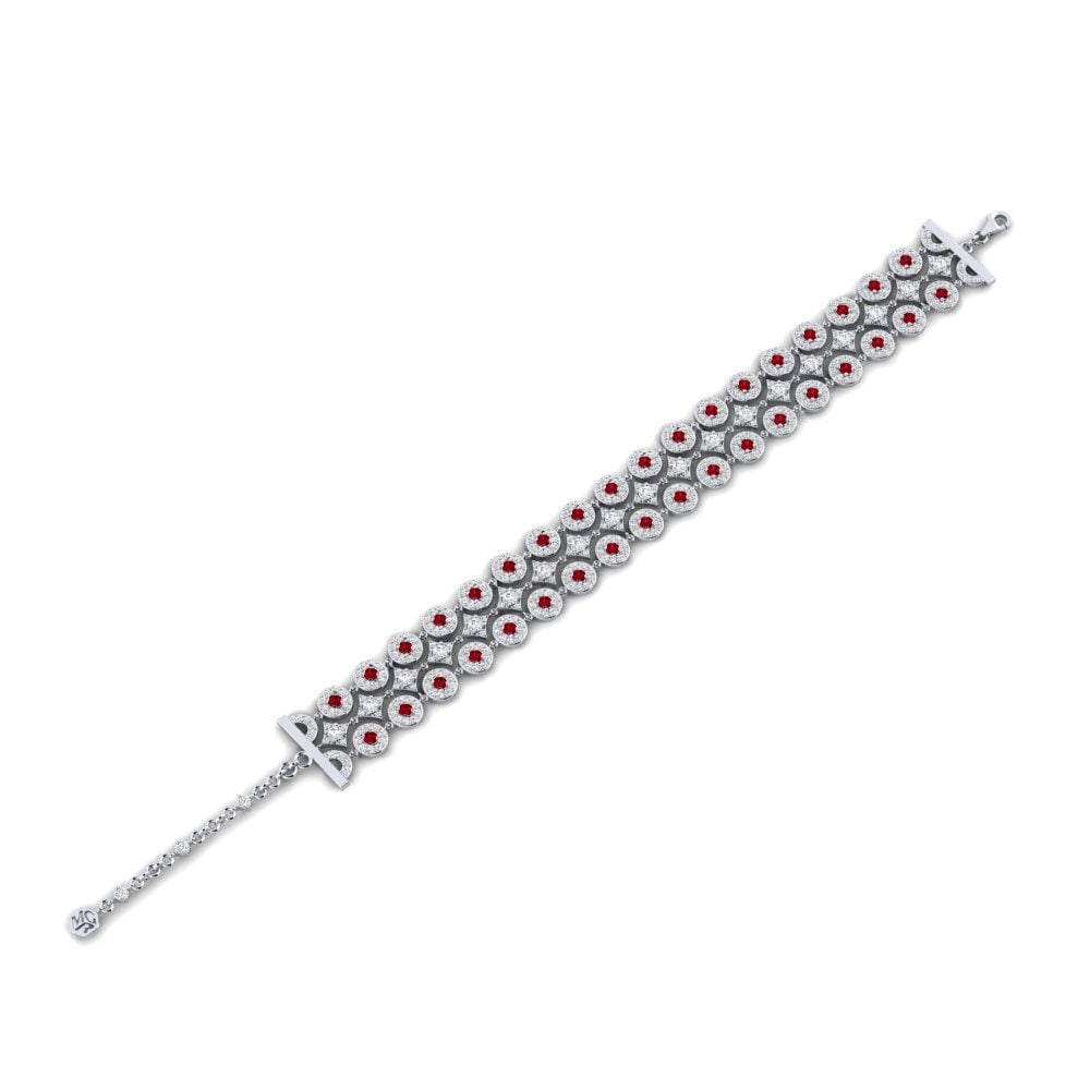 Circonita Roja Pulsera de Mujer Beleuchtung