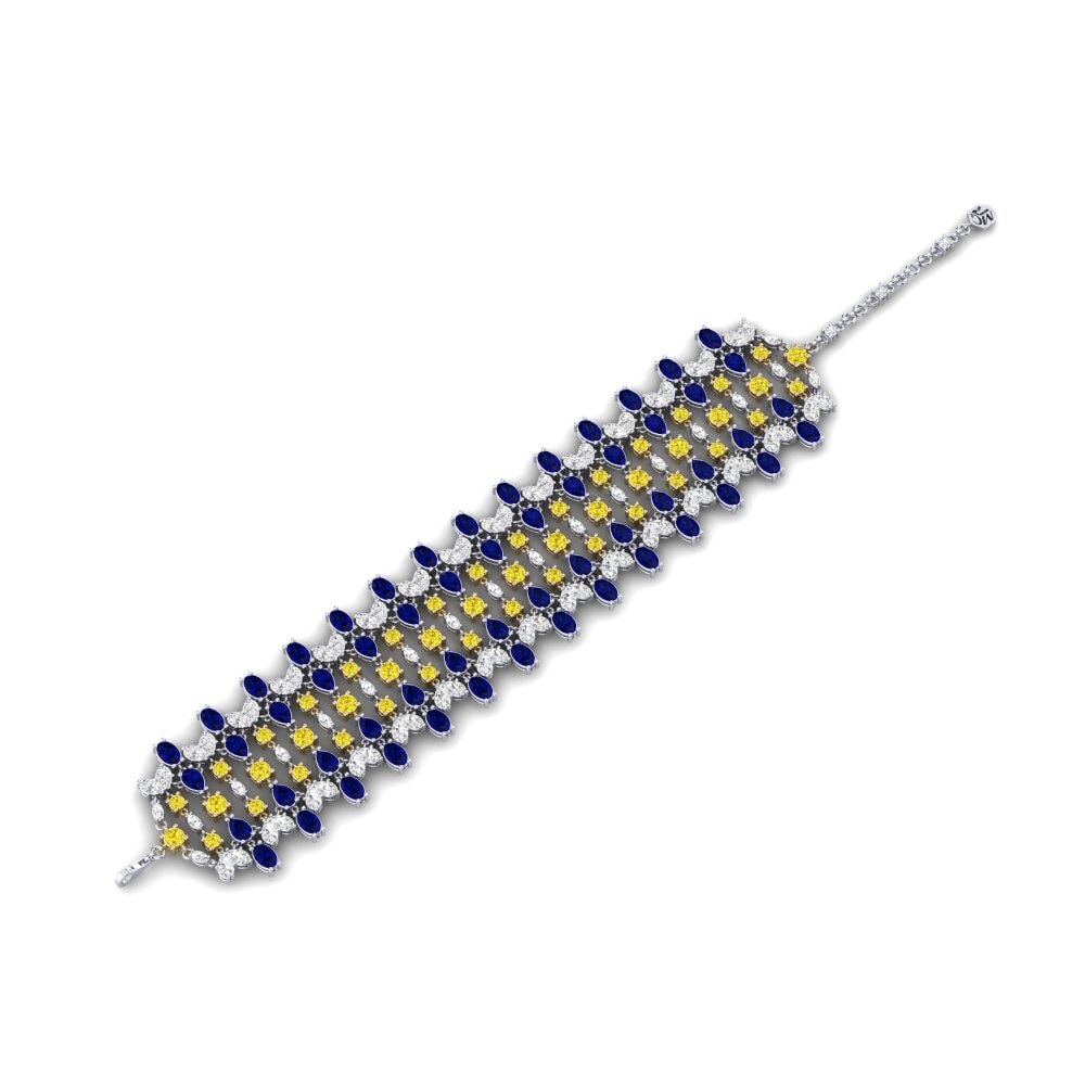 Zafiro Pulsera de Mujer Feny