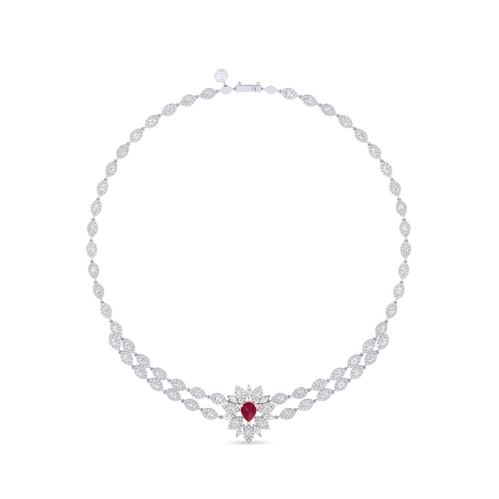 Rubí Collar Flut