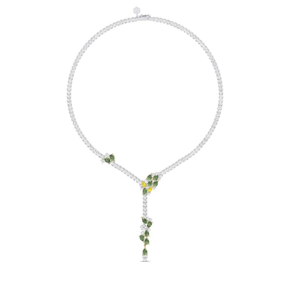 Zafiro Verde Collar Kerge