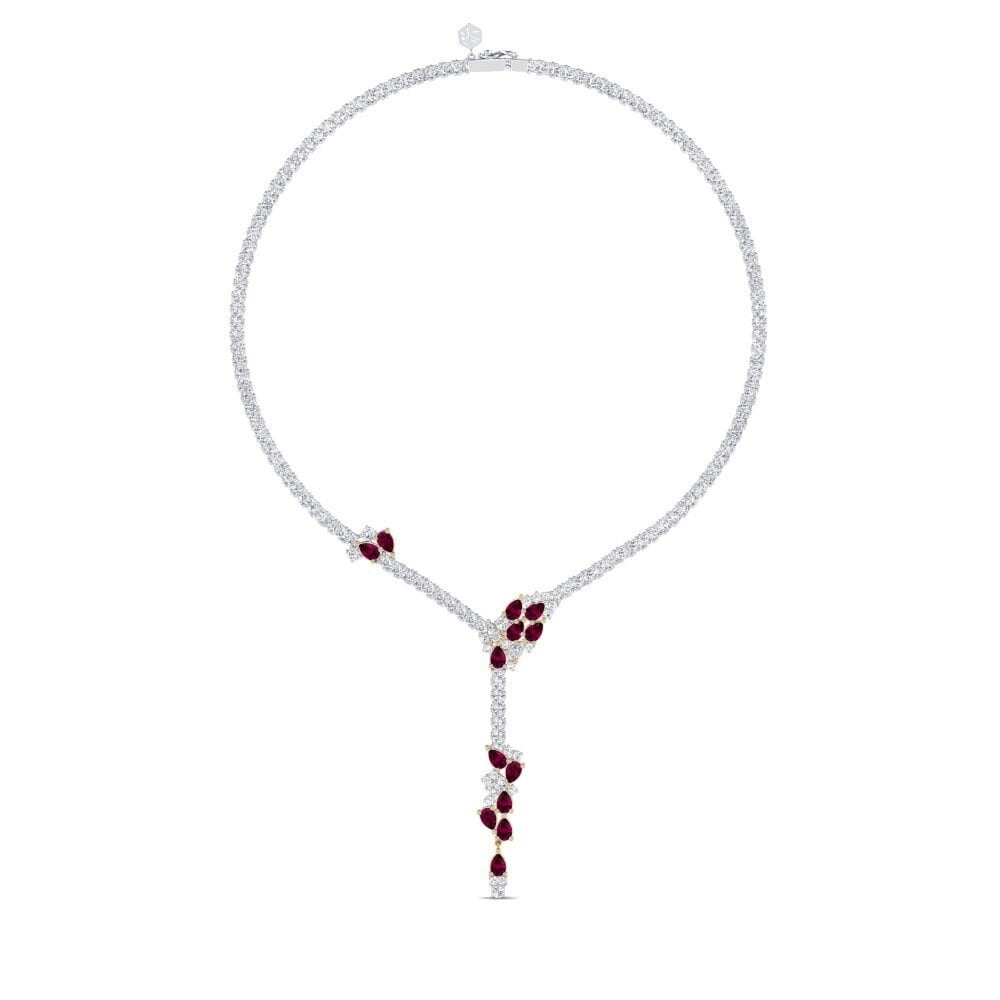 Granate Rhodolite Collar Kerge
