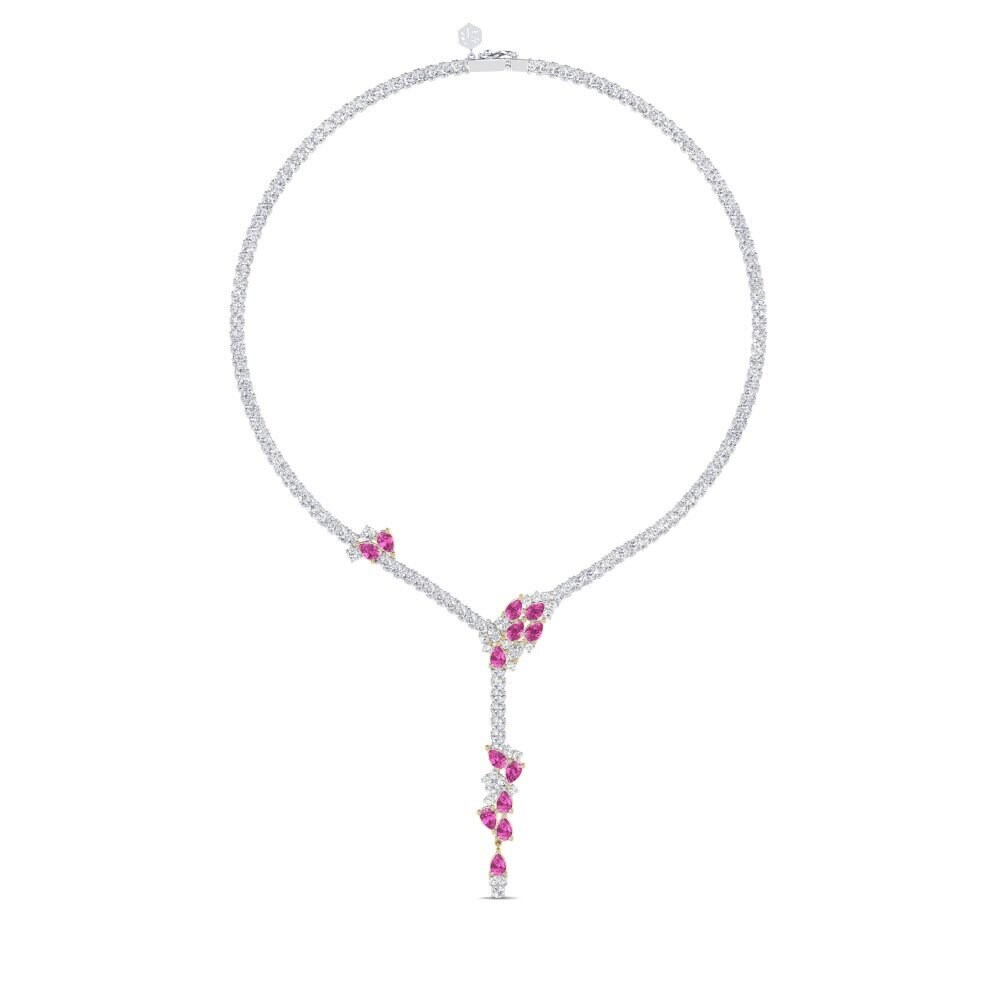 Topacio Rosa Collar Kerge