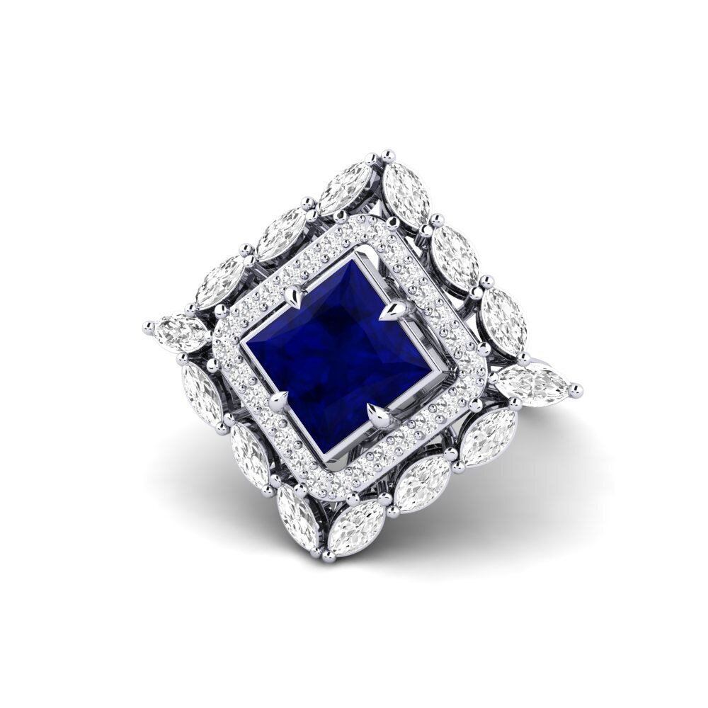 Zafiro Anillo Koleka