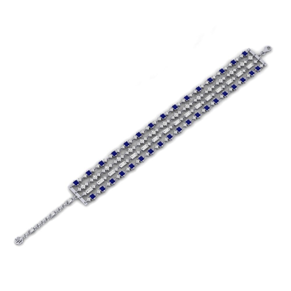 Zafiro Pulsera de Mujer Kuyenda