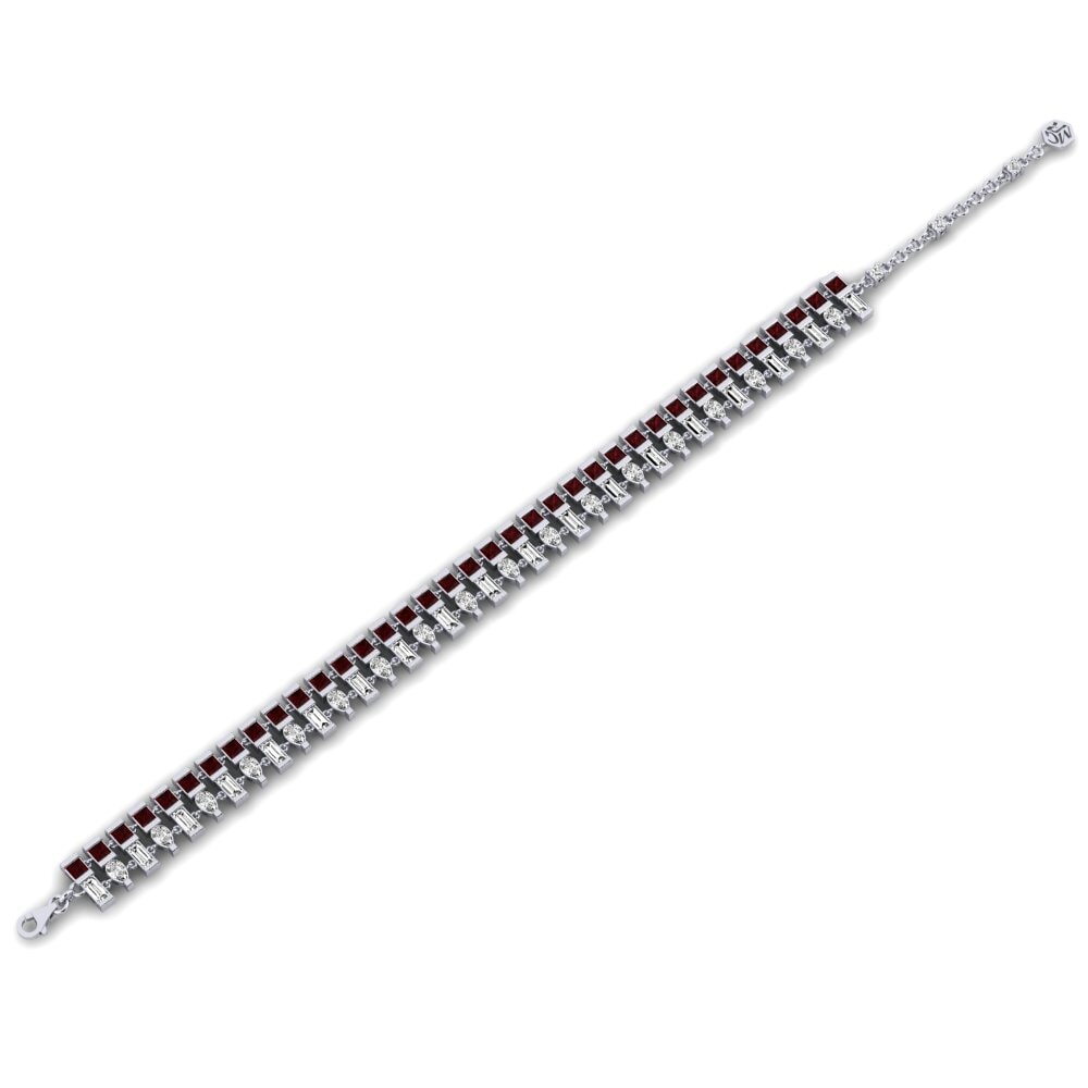 Granate Pulsera de Mujer Mirach