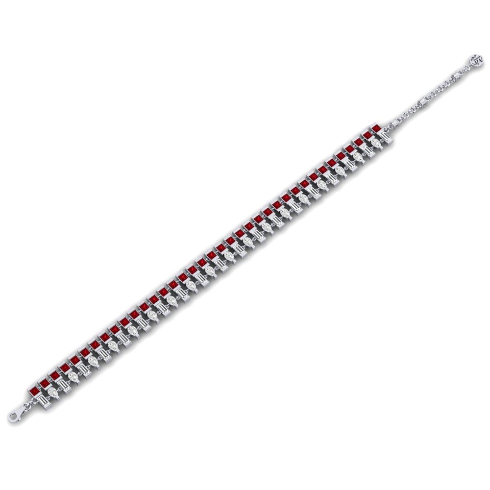 Circonita Roja Pulsera de Mujer Mirach