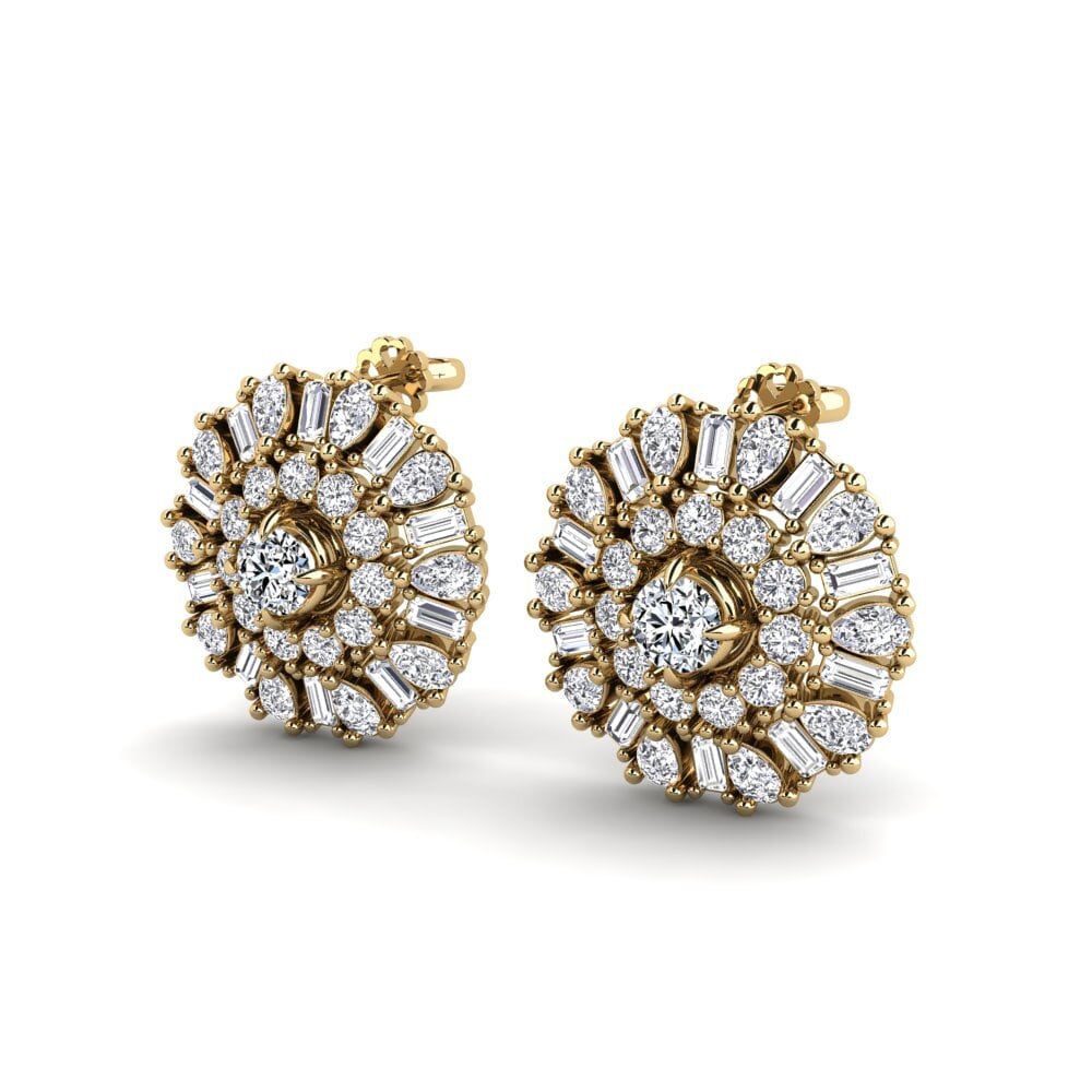 Đá Zirconia Bông tai nữ Pua