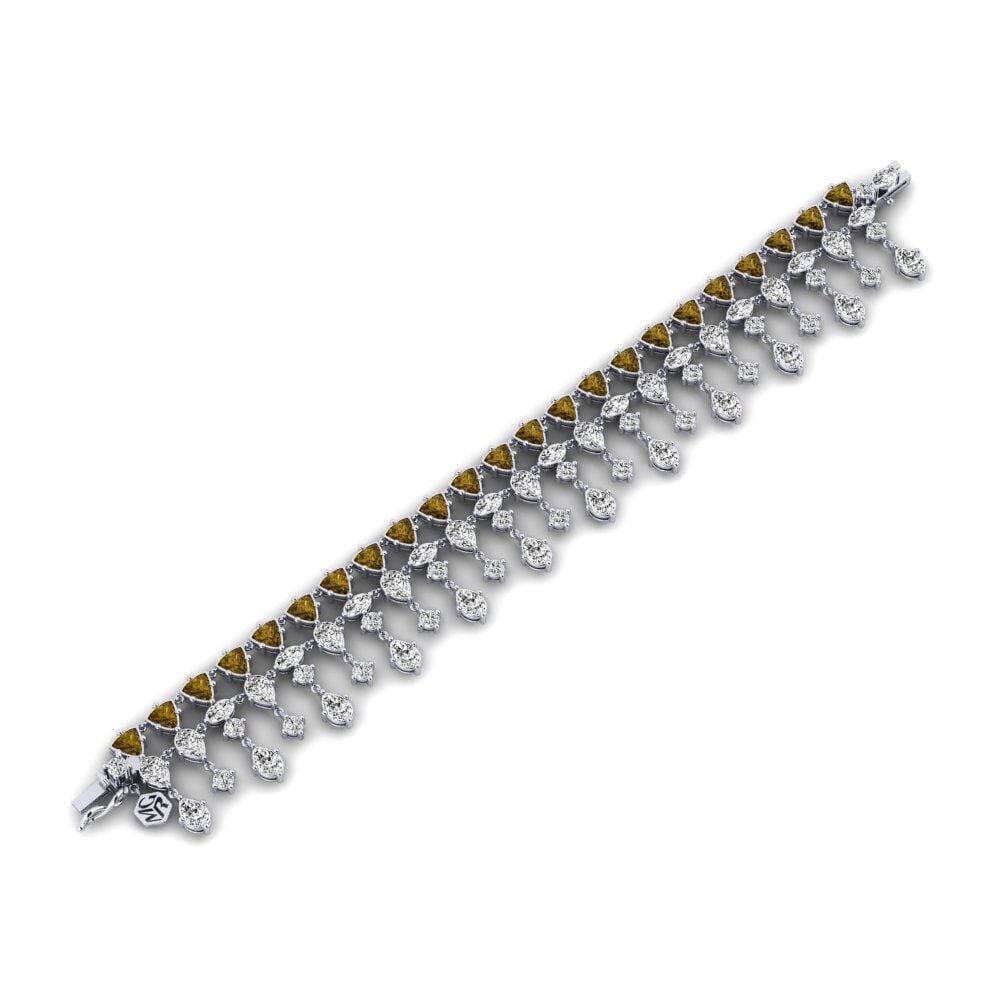 Circón Marrón Pulsera de Mujer Sooro
