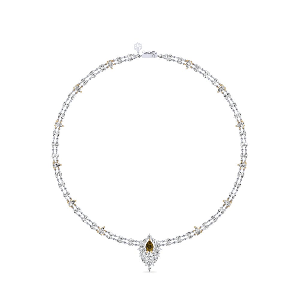 Circón Marrón Collar Teseka