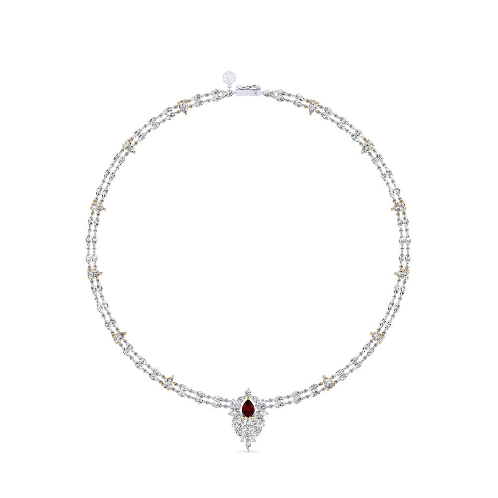 Granate Collar Teseka