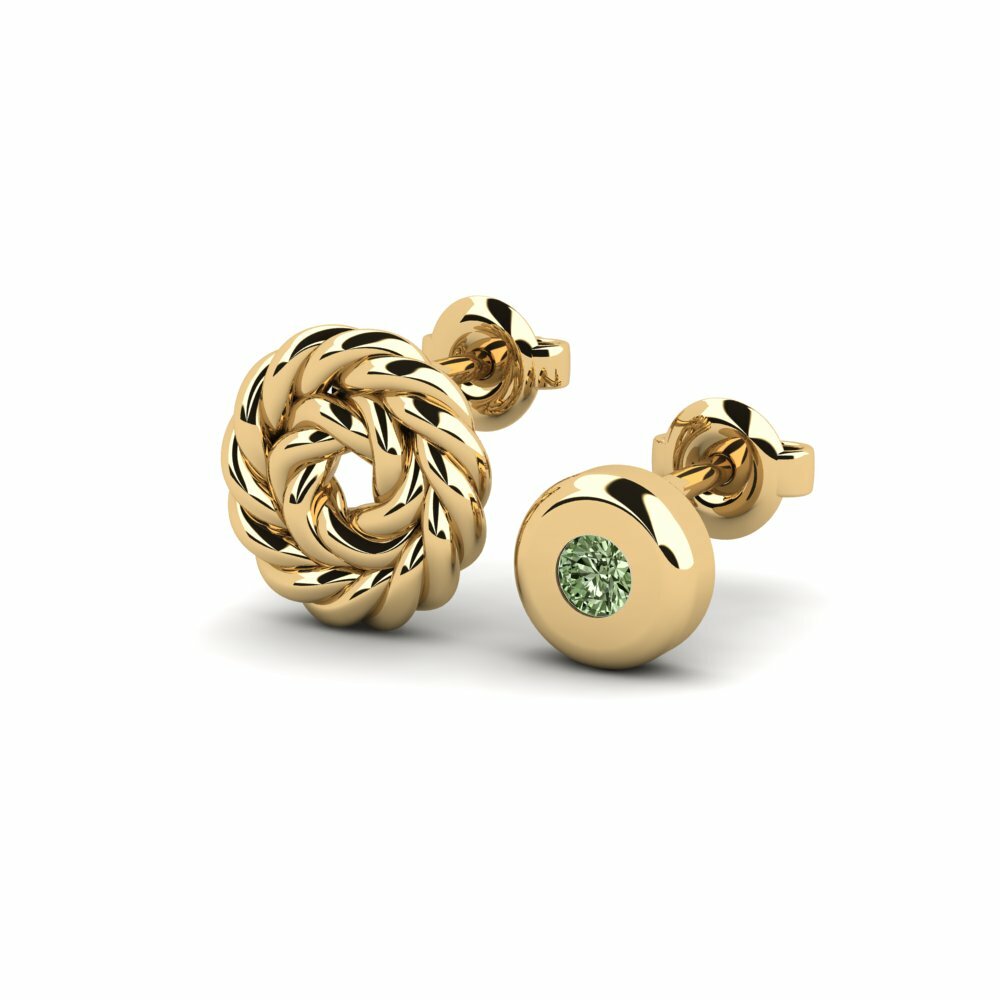 Diamante Verde Pendiente para hombre Arroux - SET