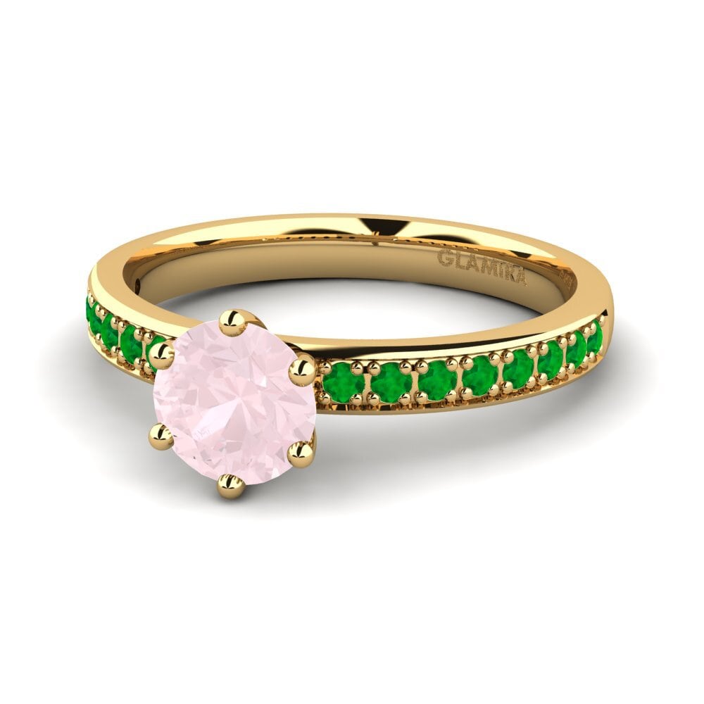 9k Yellow Gold Engagement Ring Ageall 0.8 crt
