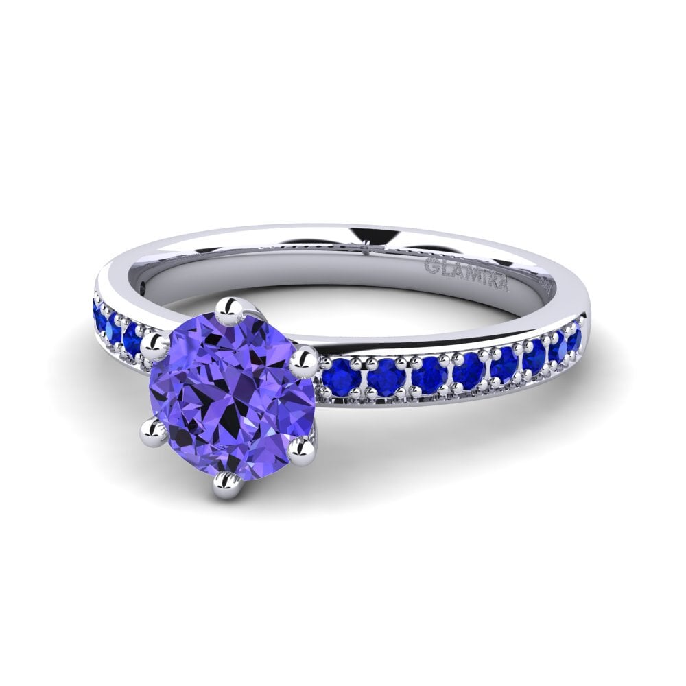 Tanzanite Engagement Ring Ageall 1.0 crt