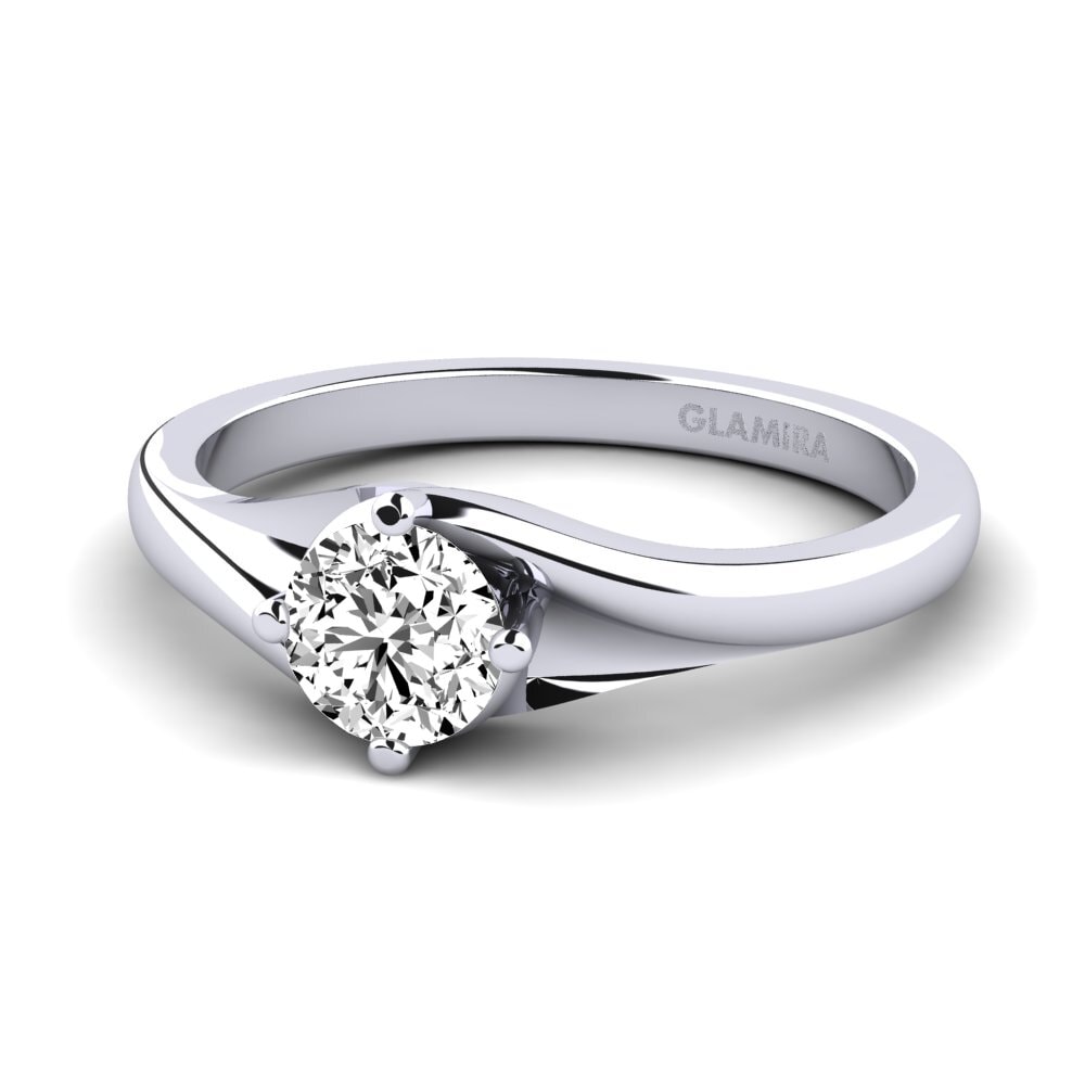 Moissanite Engagement Ring Alfrida 0.5 crt