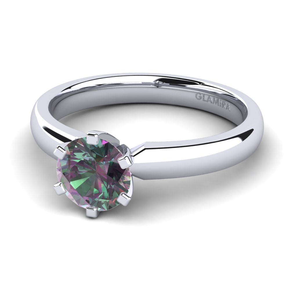 Mystic Topas Verlobungsring Amanda 1.0crt