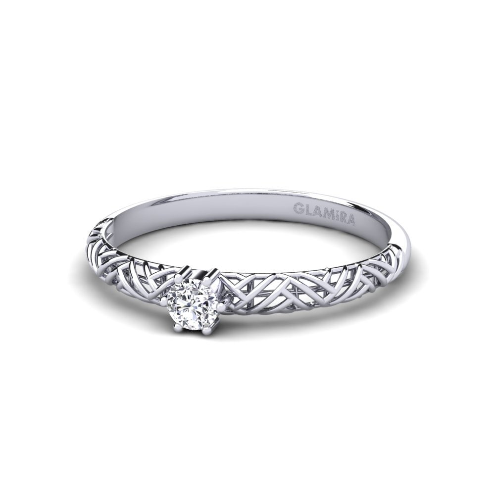 Moissanite Engagement Ring Averasa