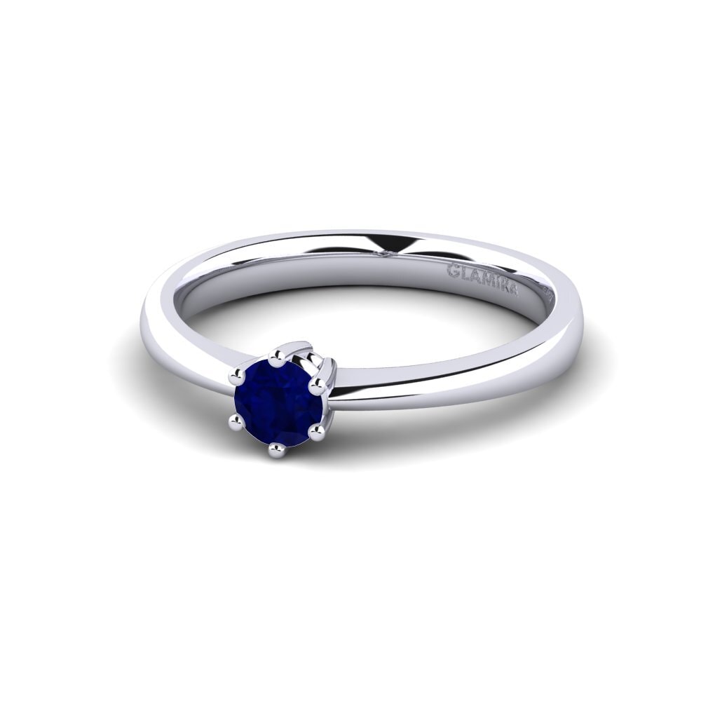 Saphir Verlobungsring Belva 0.25 crt