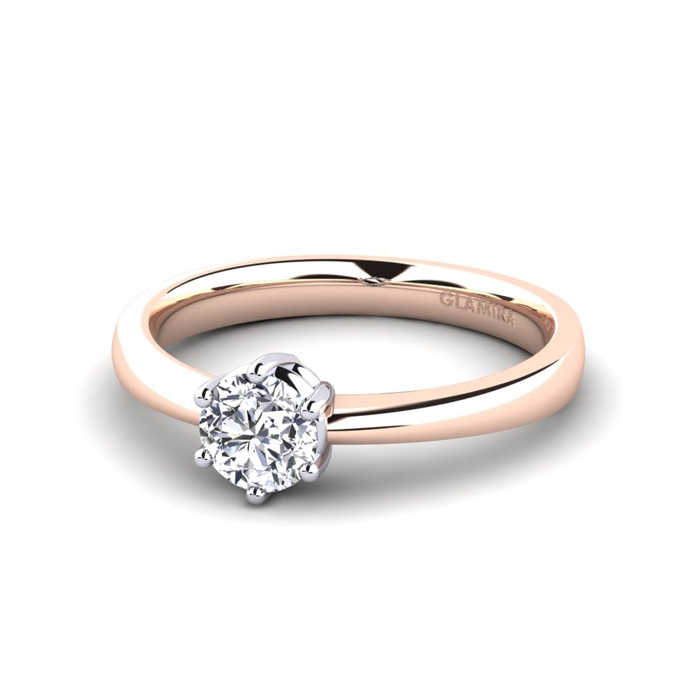 Anillos Diamante Solitario Clásico