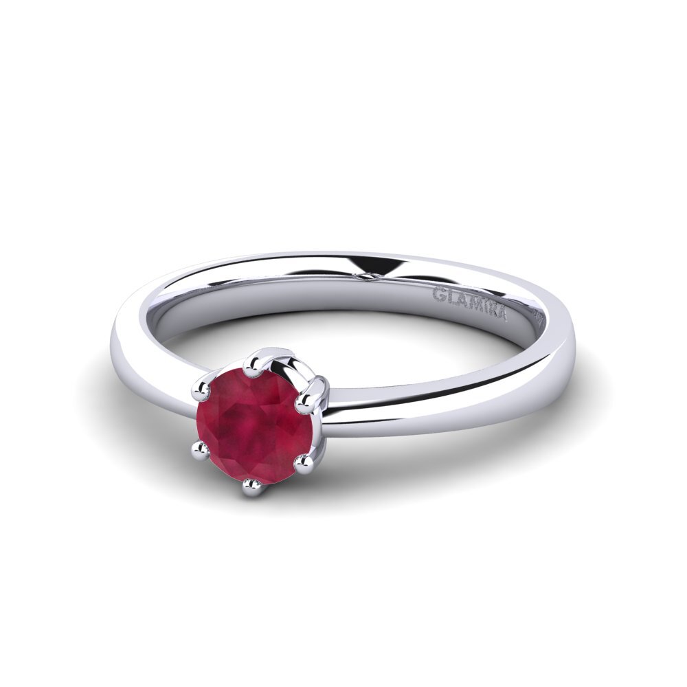 Rubin Verlobungsring Belva