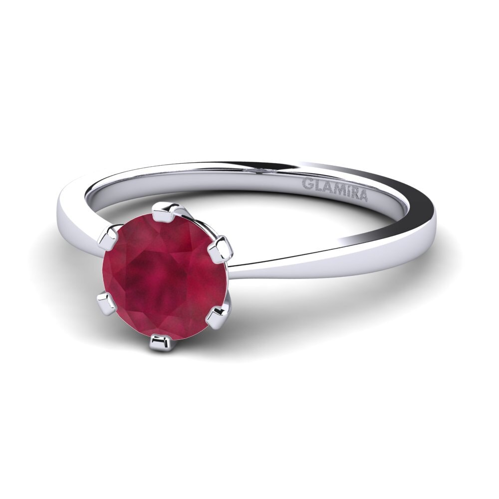 Rubin Verlobungsring Bridal Rise 1.0crt