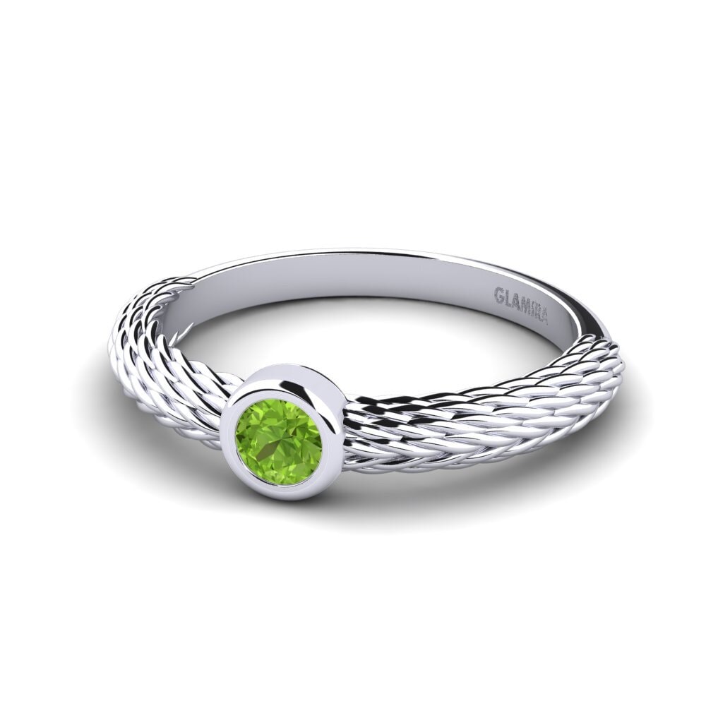 Peridoto Anillo de Mujer Burke