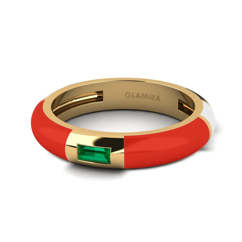 Grüner Zirkonia Ring Cie