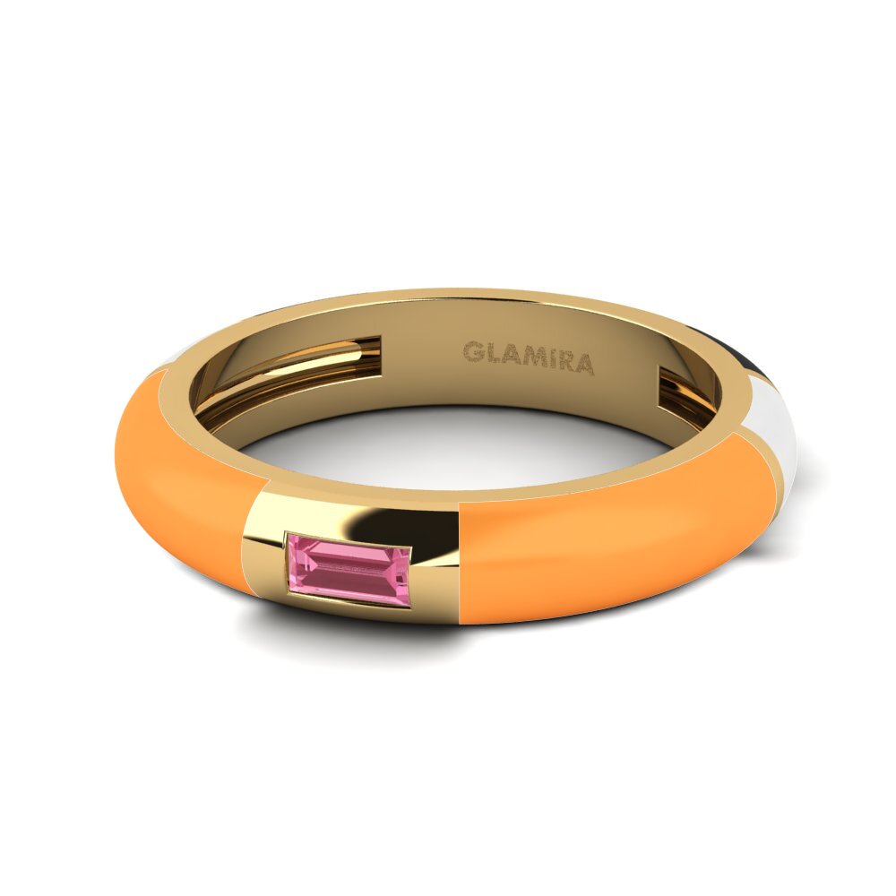 Rosa Saphir Ring Cie