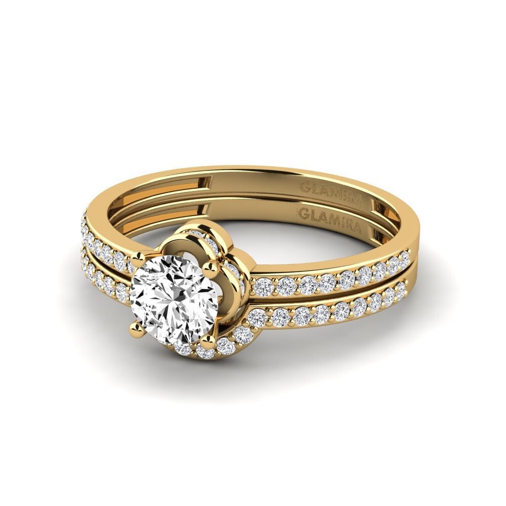 Moissanite Ring Consecratedness SET