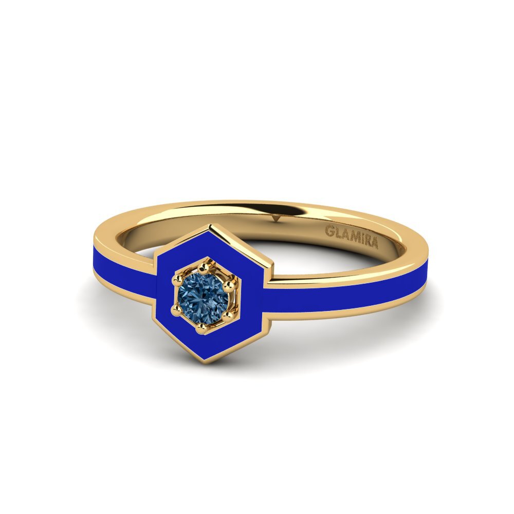 9ct Yellow Gold Ring Desierto