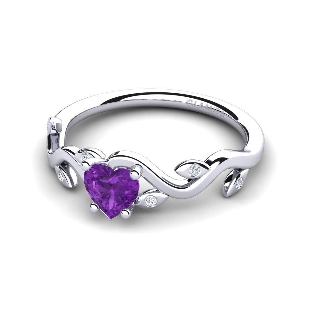 Amethyst Engagement Ring Efrata