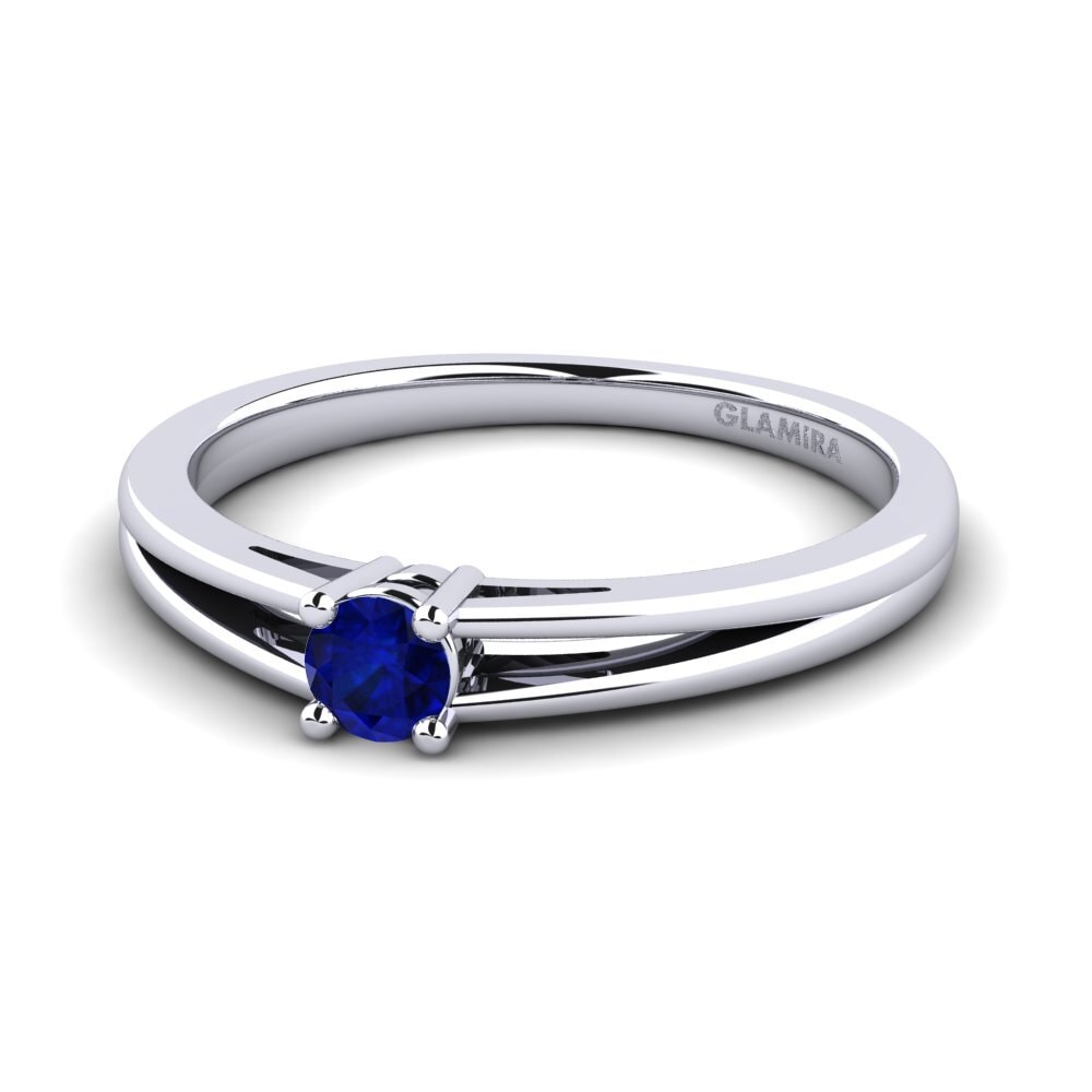 Saphir Verlobungsring Ellie 0.16crt