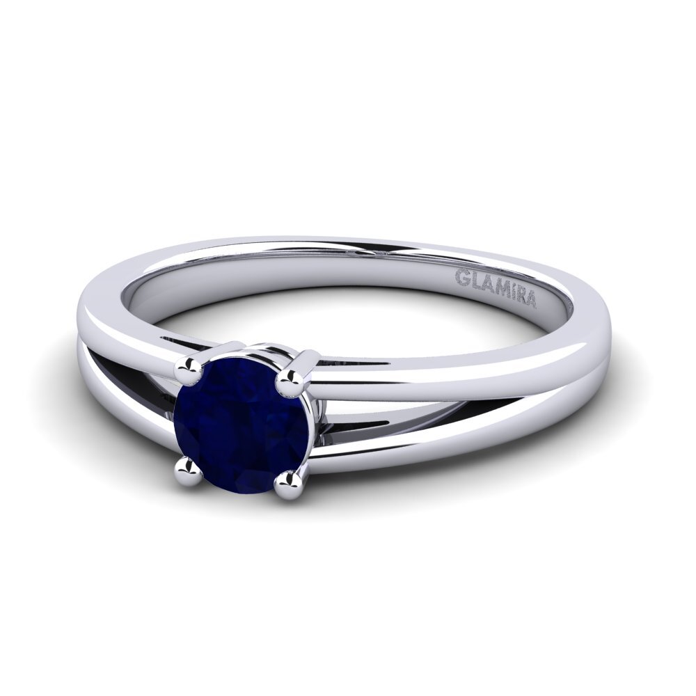 Sapphire Engagement Ring Ellie 0.5 crt