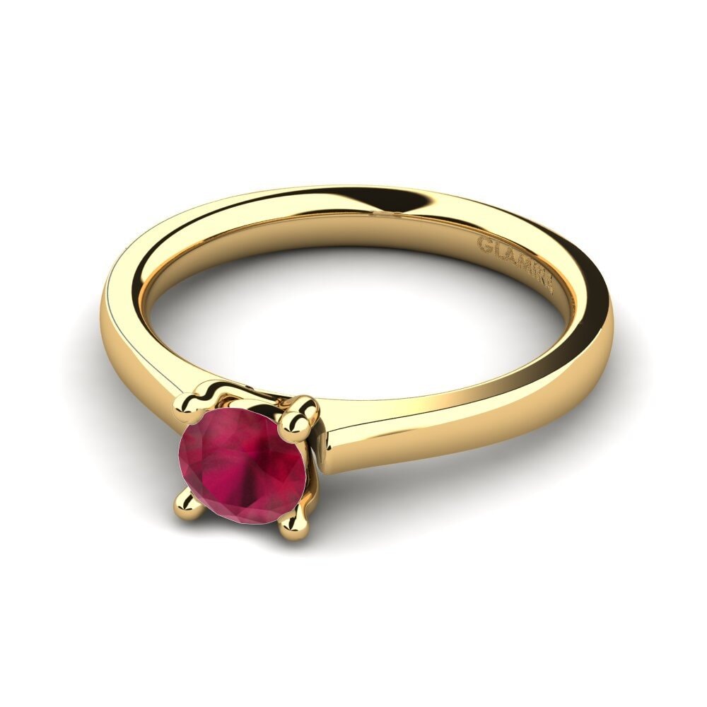 Rubin Verlobungsring Ersilia 0.5 crt