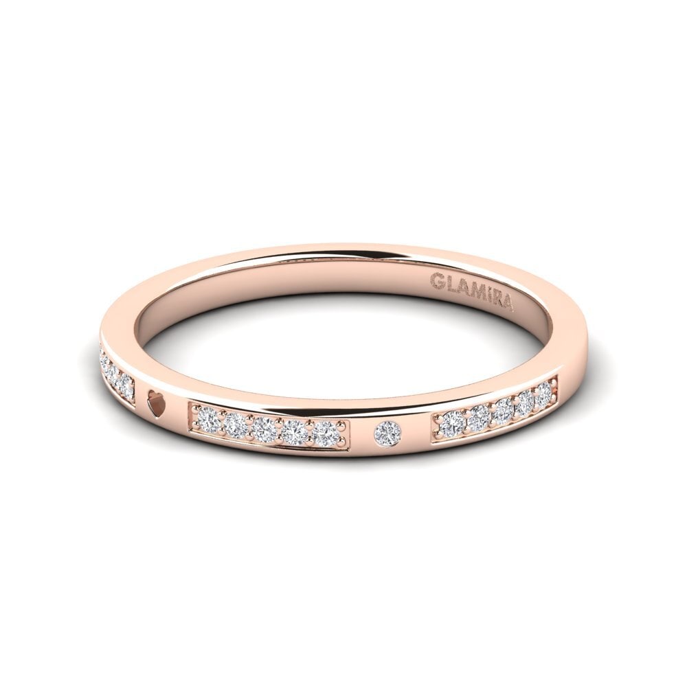 18ct Rose Gold Lab Grown Diamond Women's Ring Expai Women