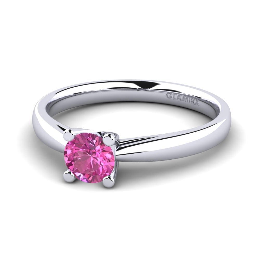 Rosa Topas Verlobungsring Grace 0.5crt