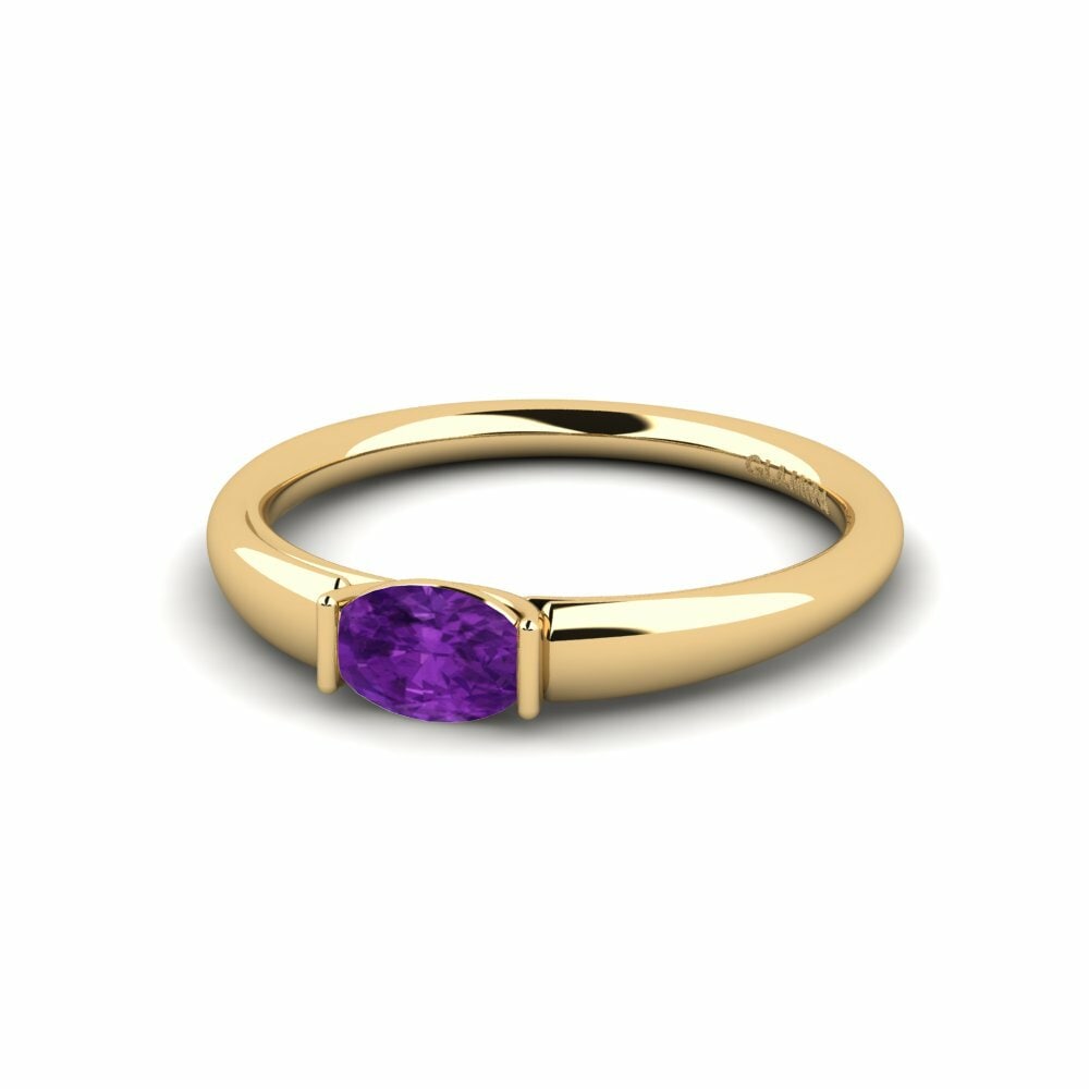 Améthyste Bague de fiançailles Harew