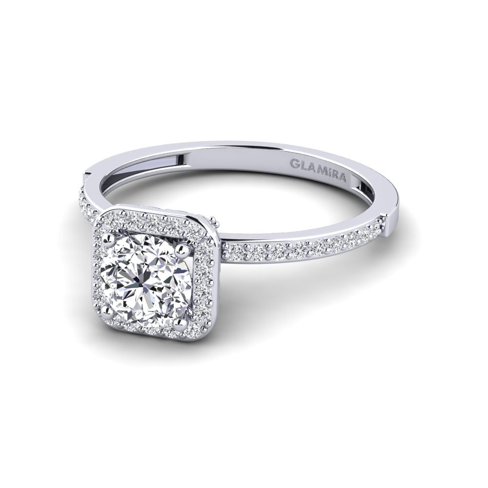 Lab Grown Diamond Engagement Ring Hydrogenation
