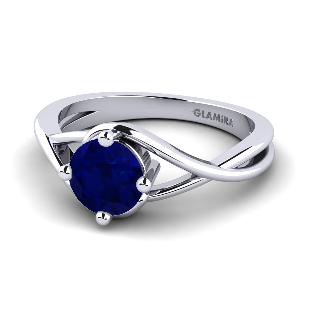 Saphir Verlobungsring Joy 1.0crt