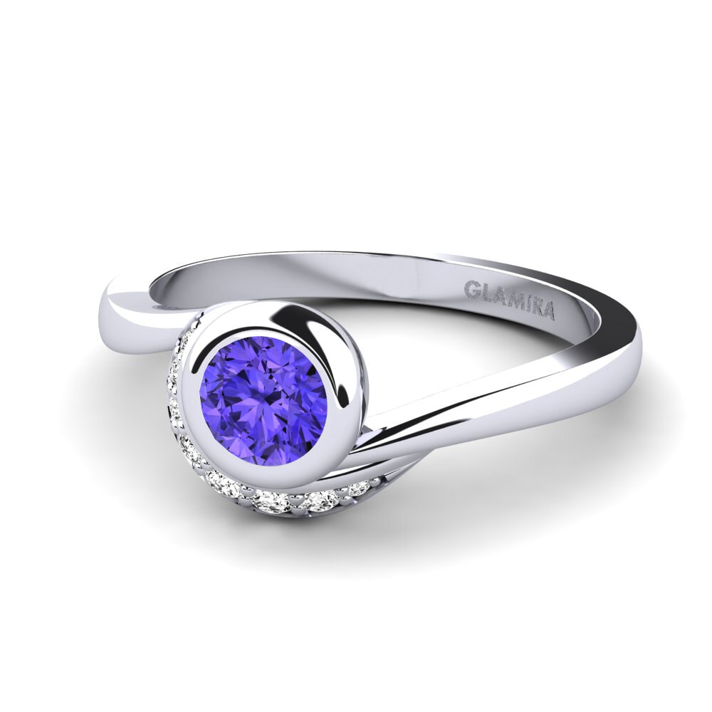 Tanzanite Engagement Ring Joyce